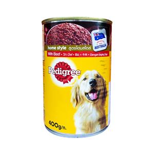 Pedigree สุนัข รสสตูเนื้อ 400ก.