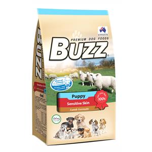 Buzz ลูกสุนัข สูตรแกะ เม็ดใหญ่