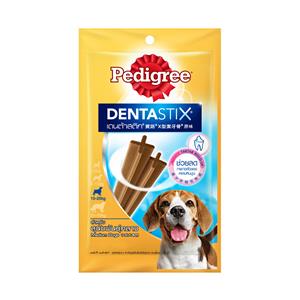 Pedigree Denta Stix ขนมขัดฟันสุนัข สำหรับสุนัขพันธุ์กลาง 344ก.