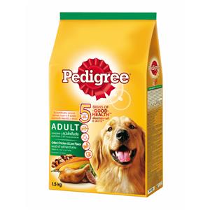 Pedigree สุนัขโต รสไก่ตับ เม็ดใหญ่