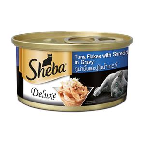 Sheba ชีบา แมว รสทูน่าปูเกรวี่ 85ก.